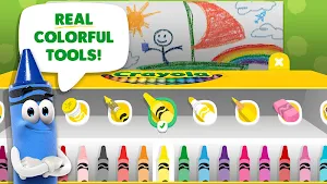 Crayola Create & Play: Coloring & Learning Games Screenshot 1