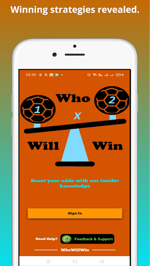 WhoWillWin: Winning Insights Screenshot 1