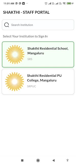 SHAKTHI STAFF Screenshot 0