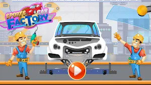 Sports Car Factory: Build & Design Vehicles Screenshot 0