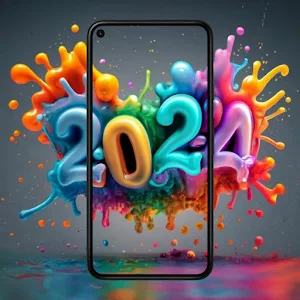 Happy New Year GIF 2024 Screenshot 2