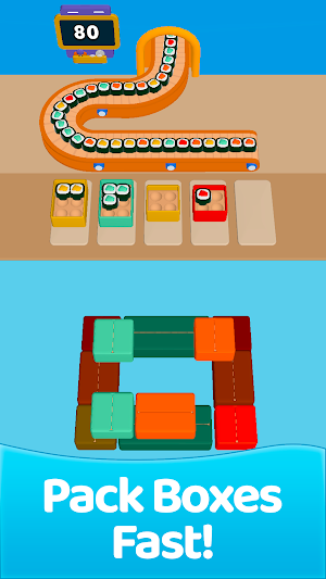 Sushi Master: Sorting Jam Screenshot 2