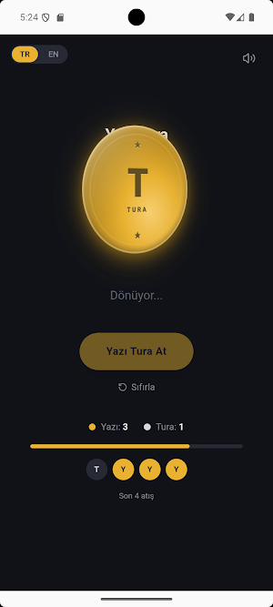 Yazı Tura - Coin Flip Screenshot 3