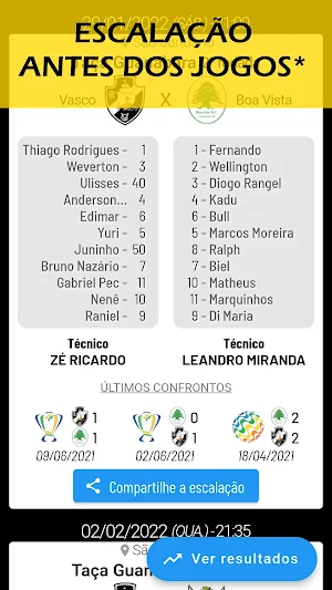 Agenda do Vascão Screenshot 1