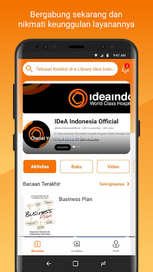 e-Library Idea Indonesia Screenshot 1