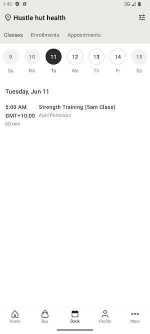 Hustle Hut Health Screenshot 1