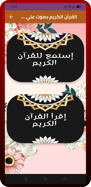 القرآن الكريم بصوت علي الحذيفي Screenshot 2
