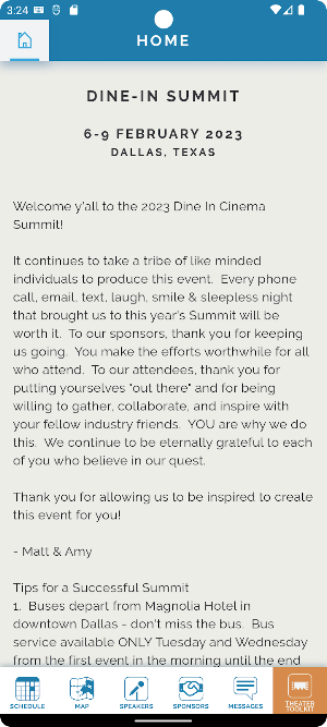 Dine-In Cinema Summit Screenshot 0