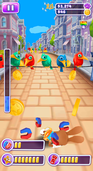 Bunny Run - Bunny Rabbit Game Screenshot 2