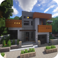 Map Modern House For Minecraft