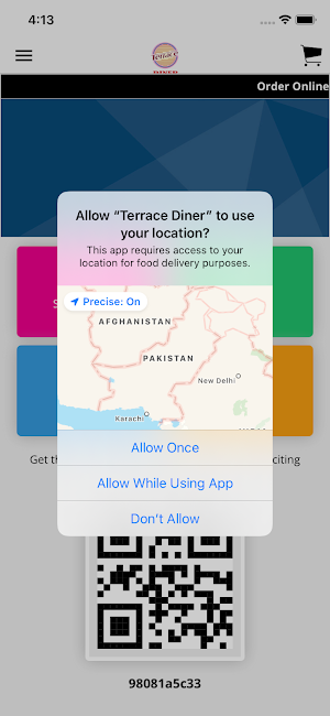 Terrace Diner Screenshot 1