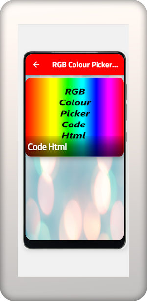 RGB Colour Picker - Code Html Screenshot 0