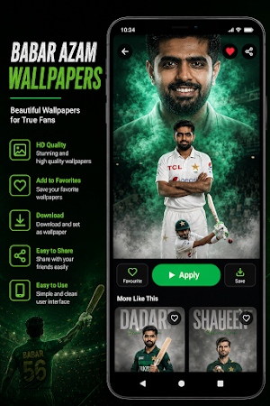 Babar Azam wallpapers Screenshot 2
