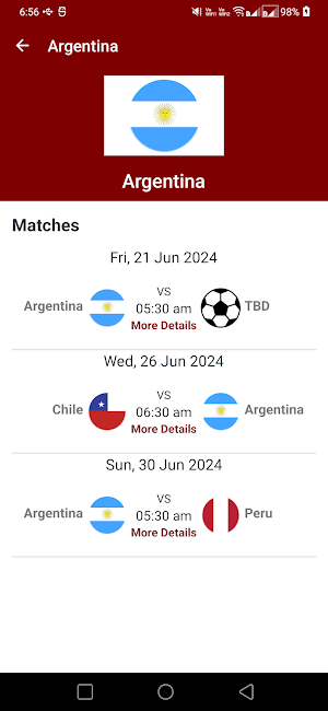 Football Live Scores 2024 Screenshot 2