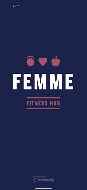 FEMME Fitness Hub Screenshot 0