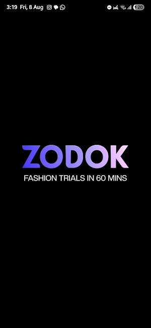 Zodok: Try fashion in 60 mins Screenshot 0