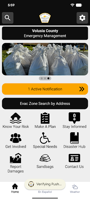 Volusia Emergency Management Screenshot 0