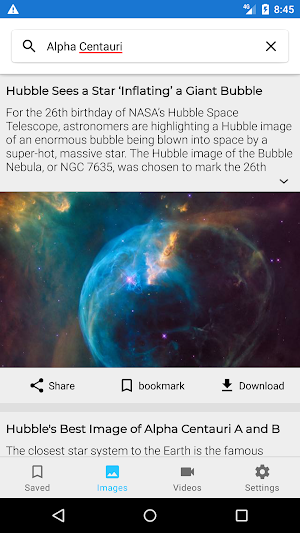 SpaceBook Screenshot 1
