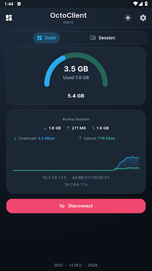 OctoClient Screenshot 2