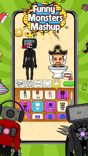 Funny Monsters Mashup Screenshot 2