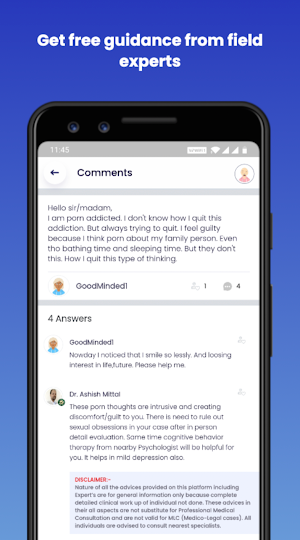 Depression, Stress and Anxiety App - iAmEars Screenshot 3