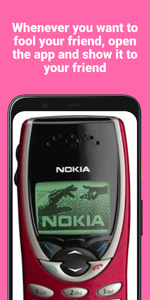 Fake Retro Phone Screenshot 1