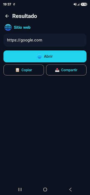 QR Scanner Screenshot 2