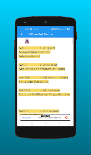 Offline Full Forms Screenshot 3