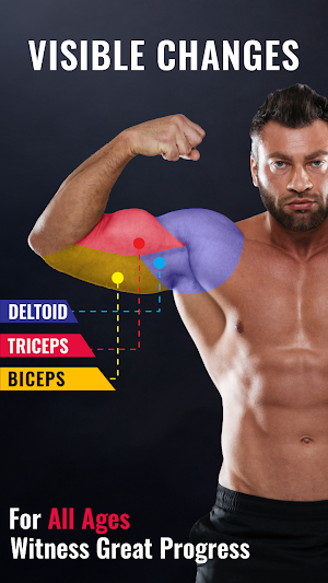 Arm Exercises: Biceps Workout Screenshot 1