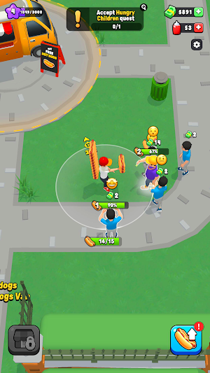 Hotdogs Invasion Screenshot 0
