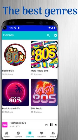 80s Radio Screenshot 3