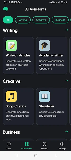 IntelliGen AI & Turbo Writer Screenshot 2