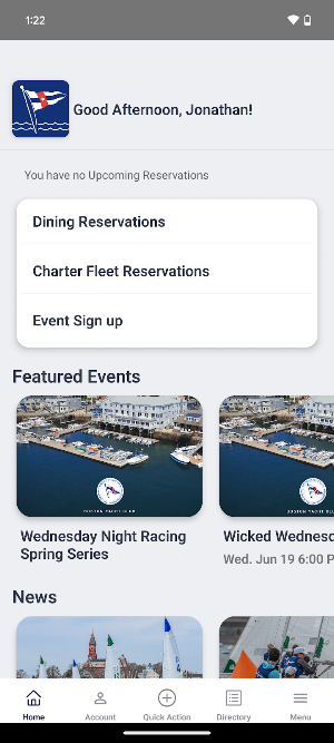 Boston Yacht Club Screenshot 1