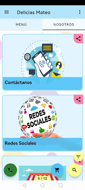 Delicias Mateo Screenshot 1