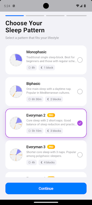 Sleep Splitter: Nap Alarm Screenshot 0