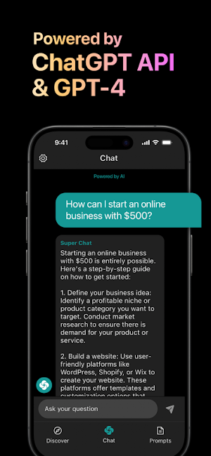 Super AI Chat: Ask Everything Screenshot 0