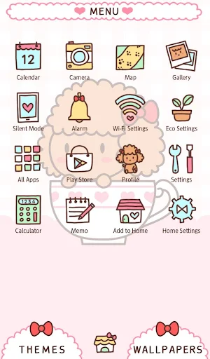 Little Poodle +HOME Theme Screenshot 1