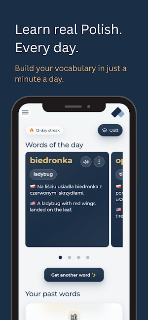 Aprendi: Daily Vocabulary Screenshot 0