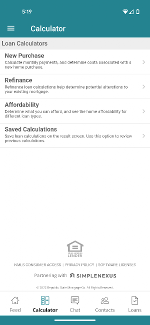 RSMC EZ App Screenshot 1