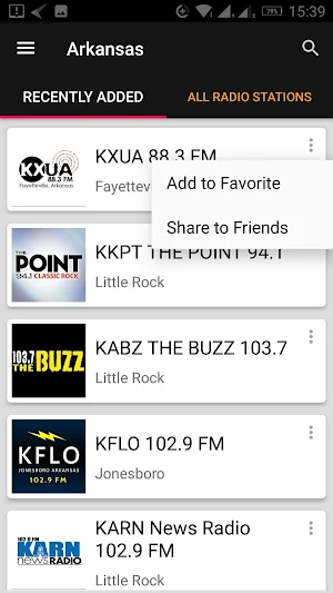 Arkansas Radio Stations - USA Screenshot 0