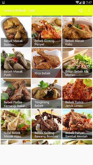 Resep Bebek Enak Screenshot 2