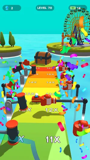 Dual Roller Coaster Screenshot 1