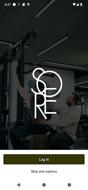 SŌRE Health Club Screenshot 0