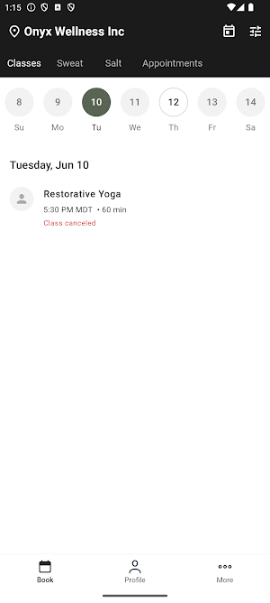 Onyx Wellness Screenshot 1