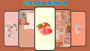 Peach Aesthetic Wallpaper 4K Screenshot 0