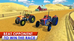 India vs Pakistan Tractor Racing game Screenshot 1