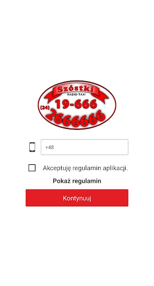 Taxi Szóstki Płock Screenshot 3