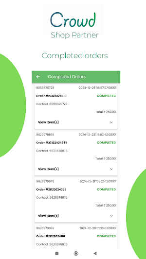 CROWD - Shop partner Screenshot 2