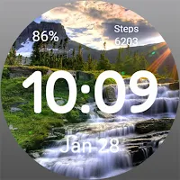 Watch Face - Mountain River