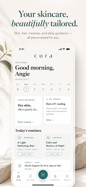 MyCura: Skincare & Haircare Screenshot 0
